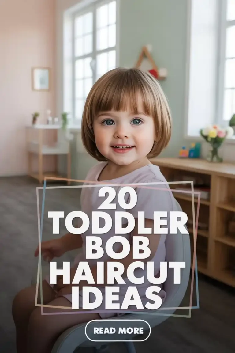 20 Toddler Bob Haircut Ideas: Cute, Simple, Easy