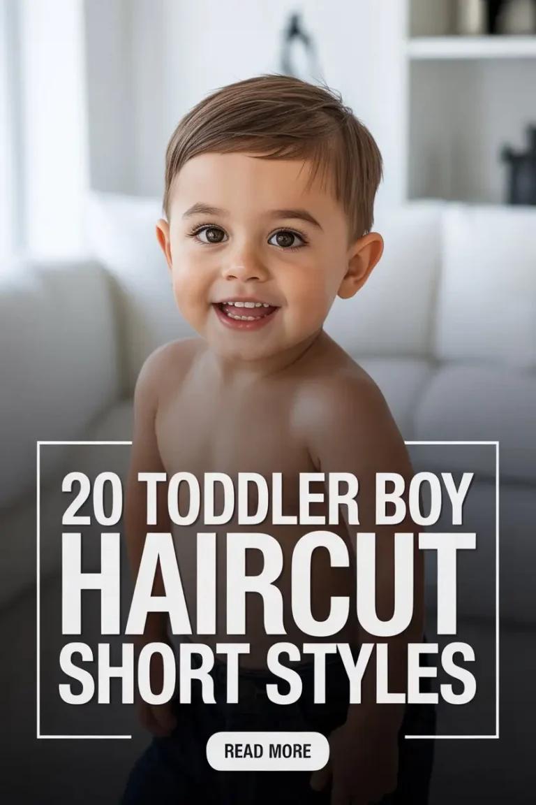 20 Toddler Boy Haircut Short Styles: Cute & Easy