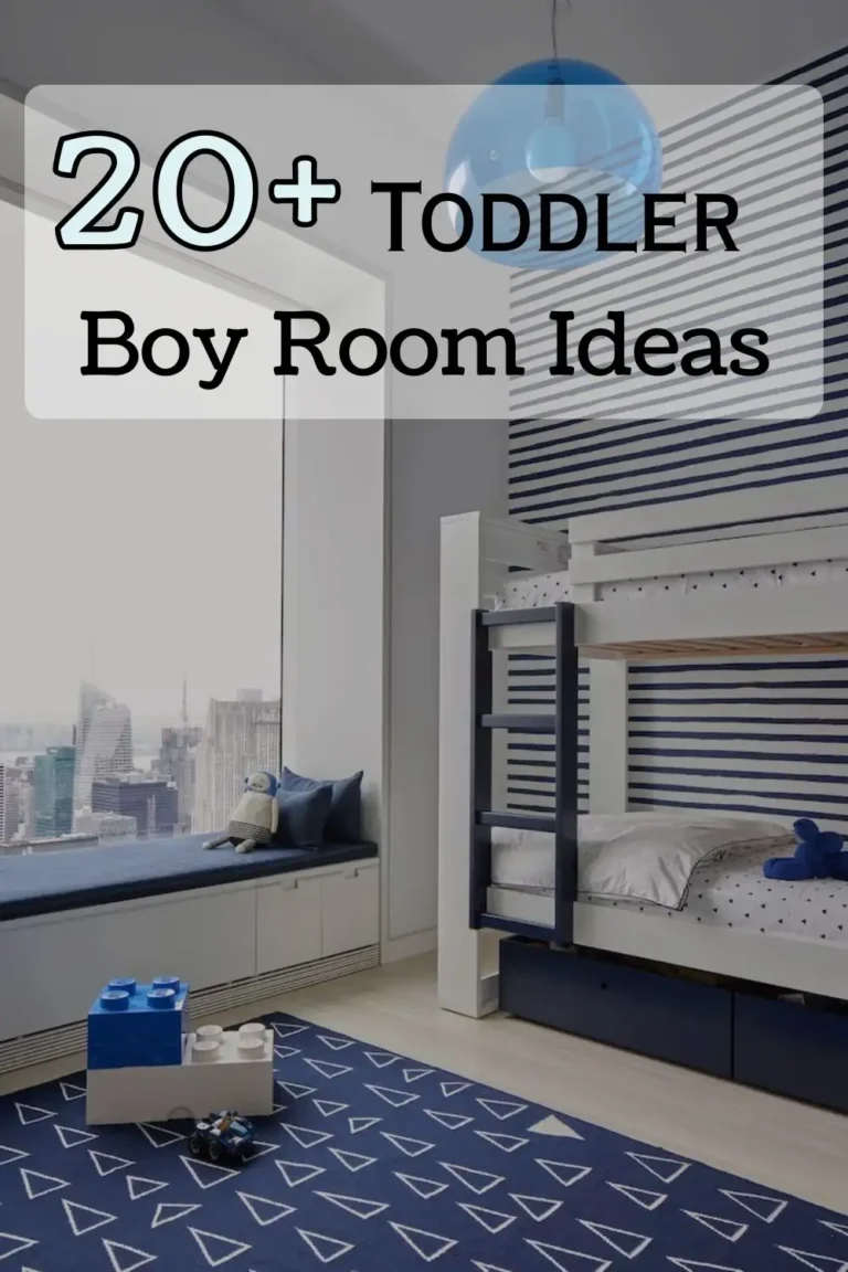 20+ Toddler Boy Room Ideas: Fun, Stylish, Practical