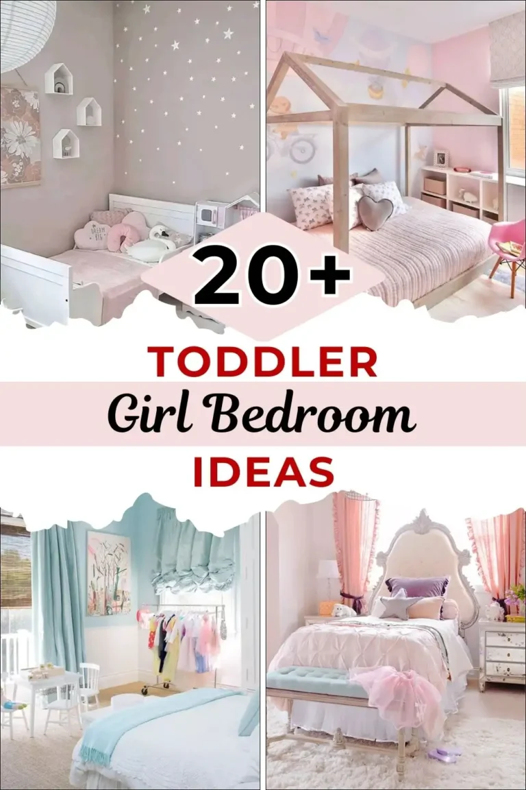 20+ Toddler Girl Room Ideas: Cute, Cozy, Dreamy