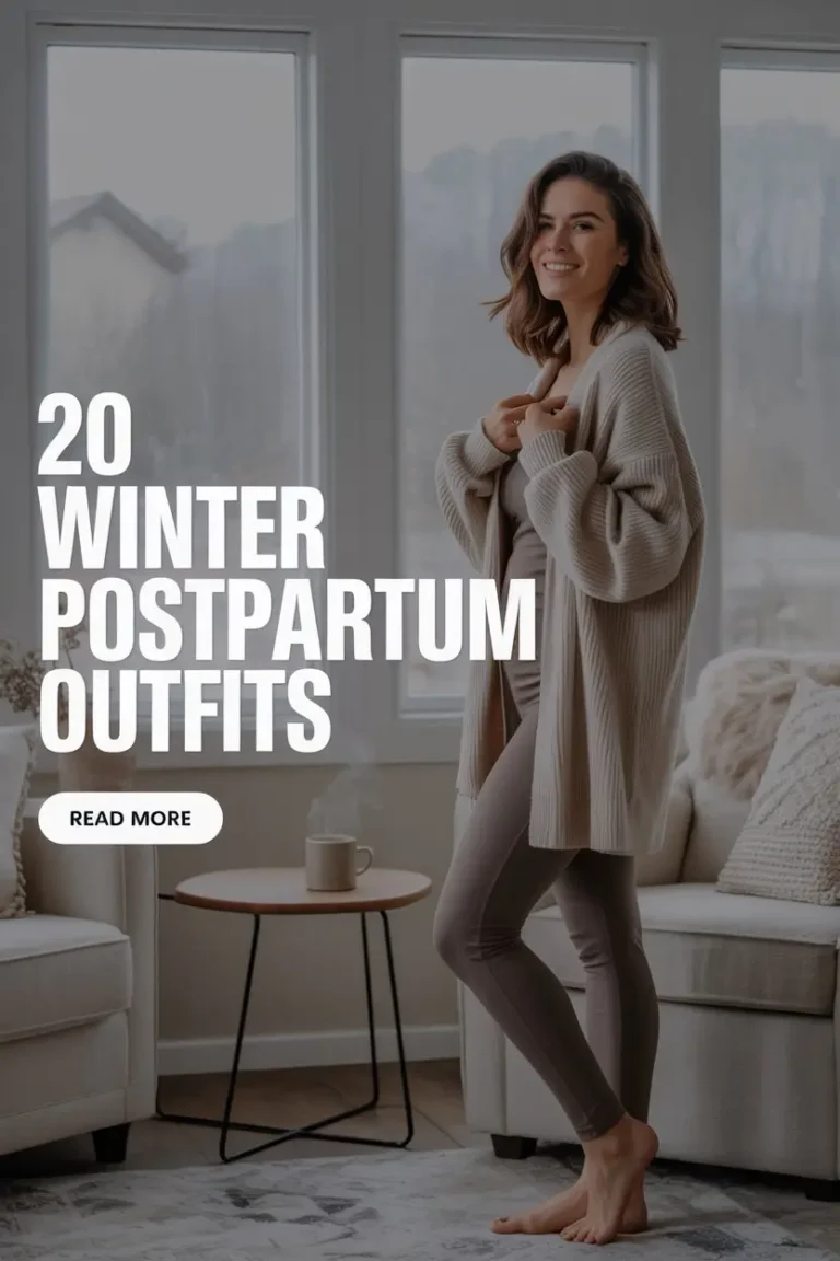 20 Postpartum Winter Outfits – Postpartum Outfits