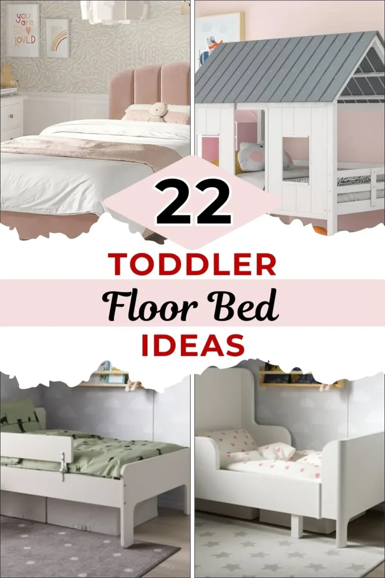 22 Toddler Bed Ideas – Montessori Bedroom Ideas