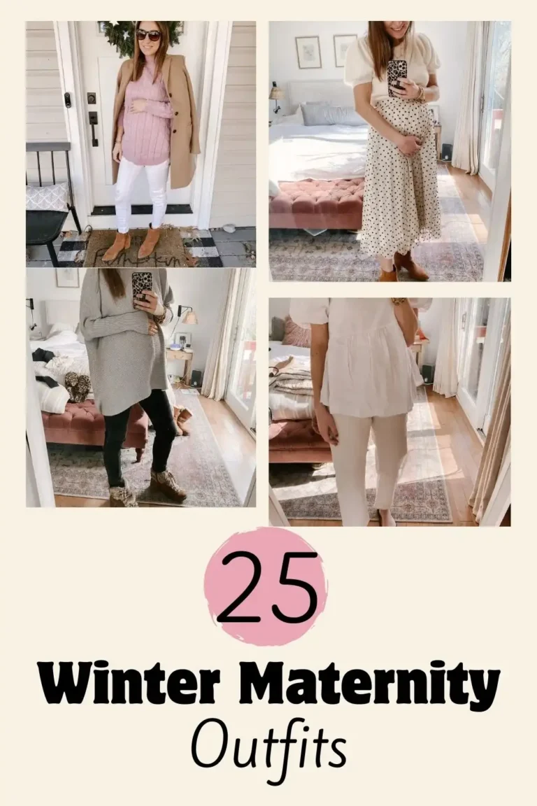 20 Maternity Outfit Ideas For Winter
