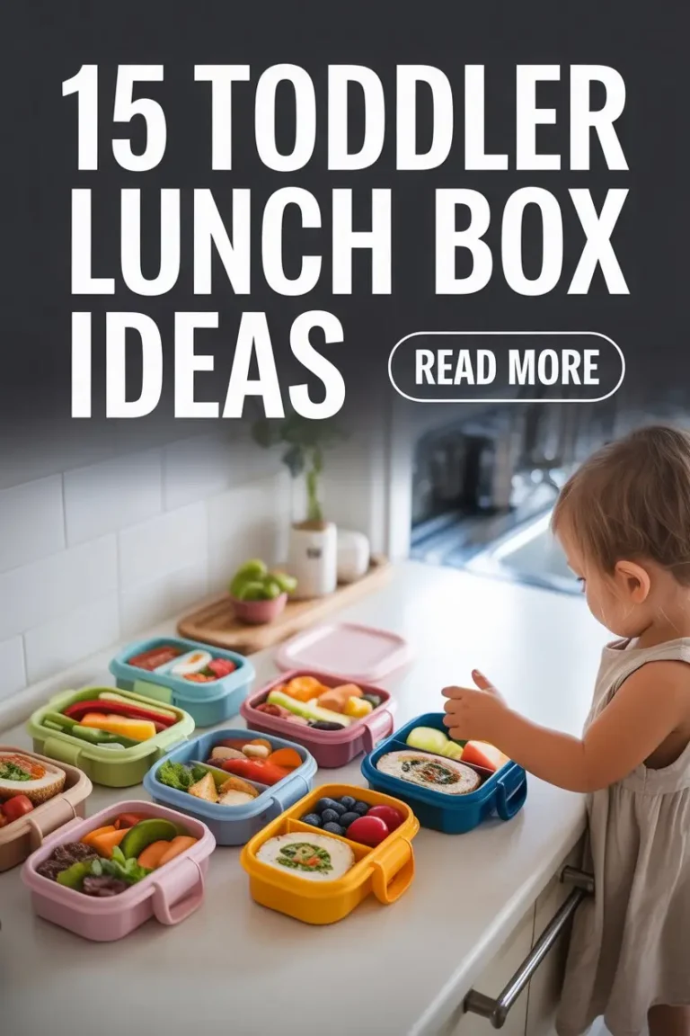 15 Toddler Lunch Box Ideas: Easy & Packed