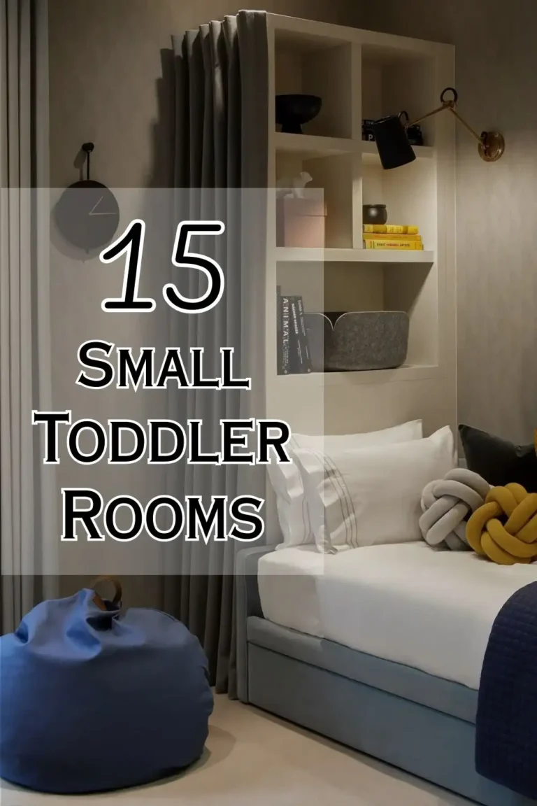 15 Small Toddler Bedroom Ideas: Space Saving
