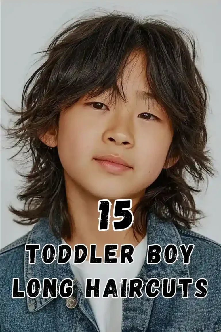 15 Toddler Boy Haircut Long Hair: Cute & Trendy