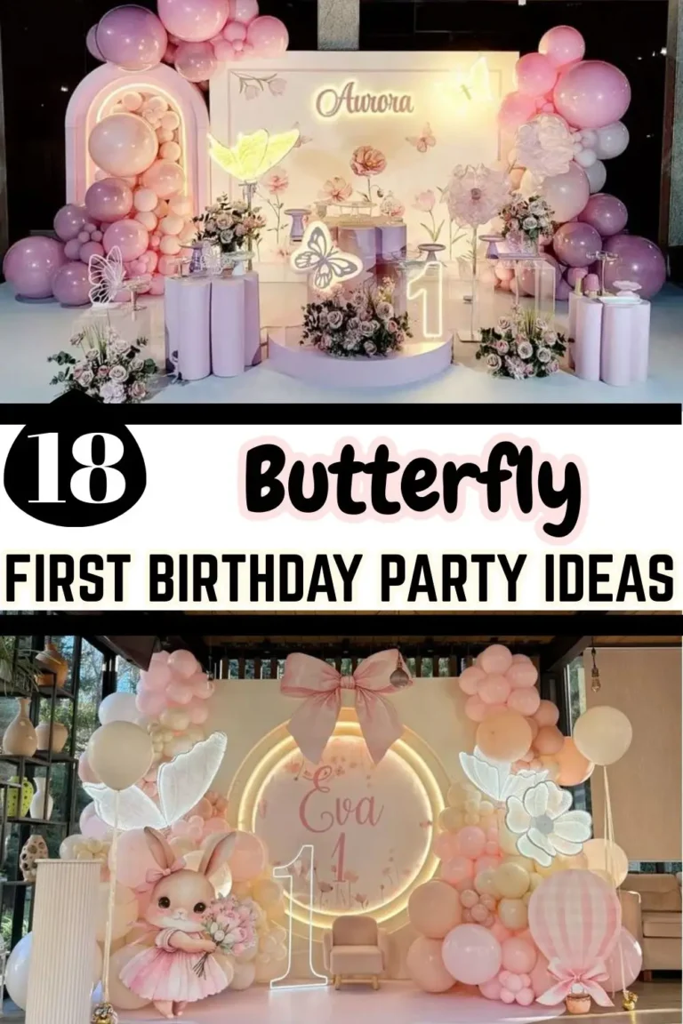 18 Butterfly First Birthday Party Ideas