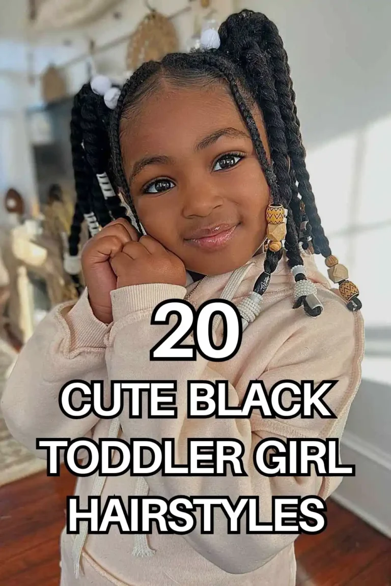 20 Cute Black Toddler Girl Hairstyles: Braids, Beads, Twists