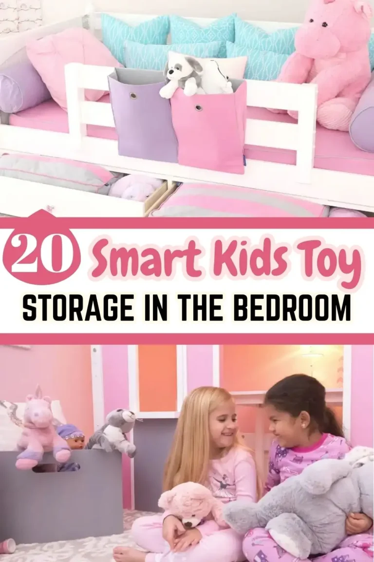 20 Kids Toy Storage Ideas for the Bedroom That Keep Things Neat and Fun