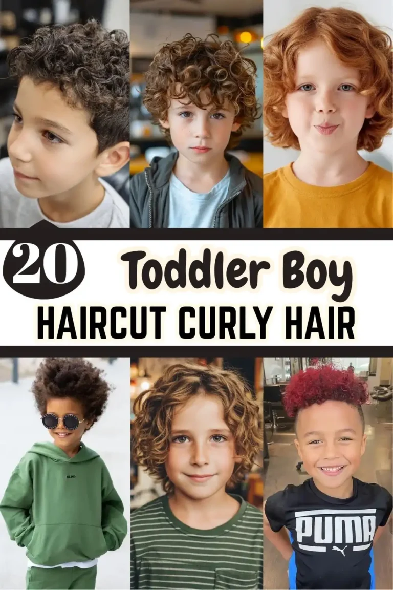 20 Toddler Boy Haircut Curly Hair: Cute & Easy