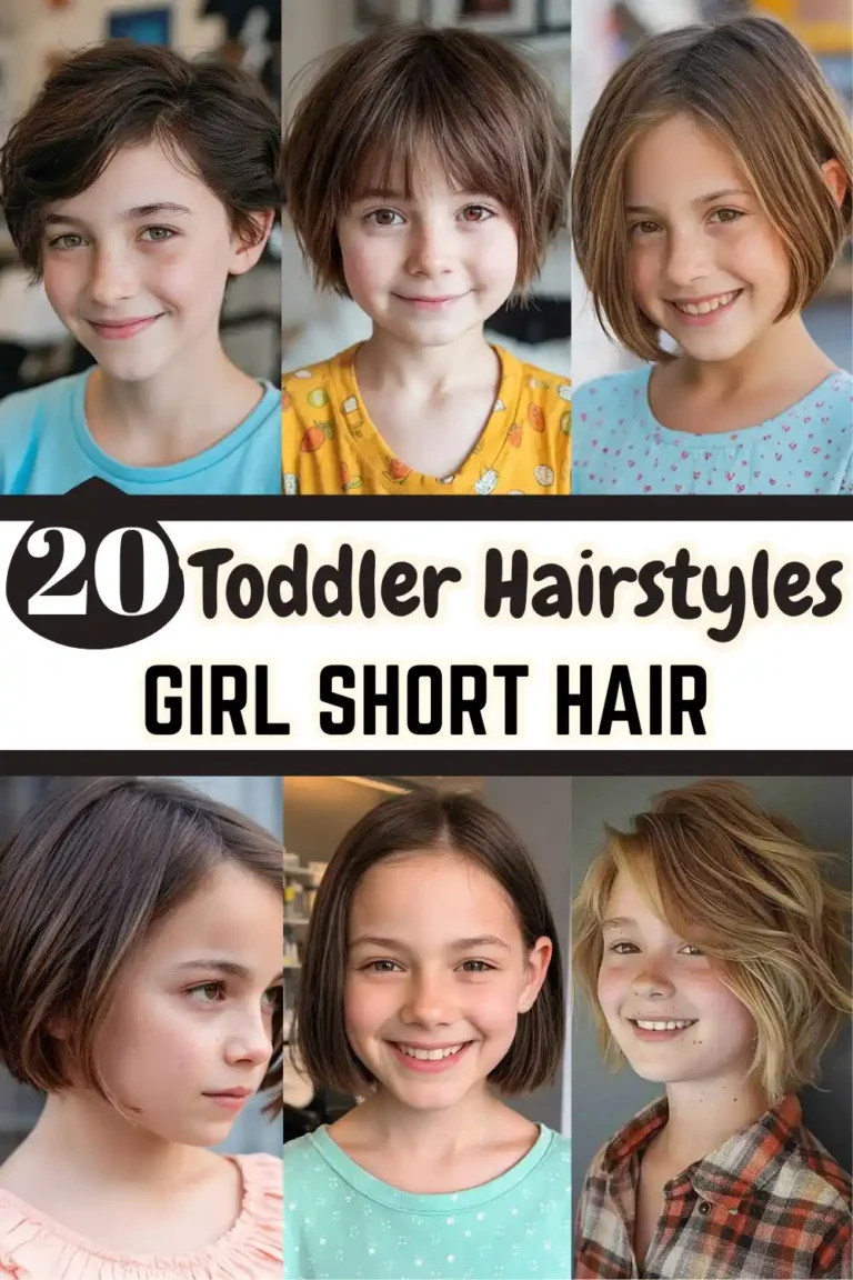 20 Toddler Hairstyles Girl Short Hair