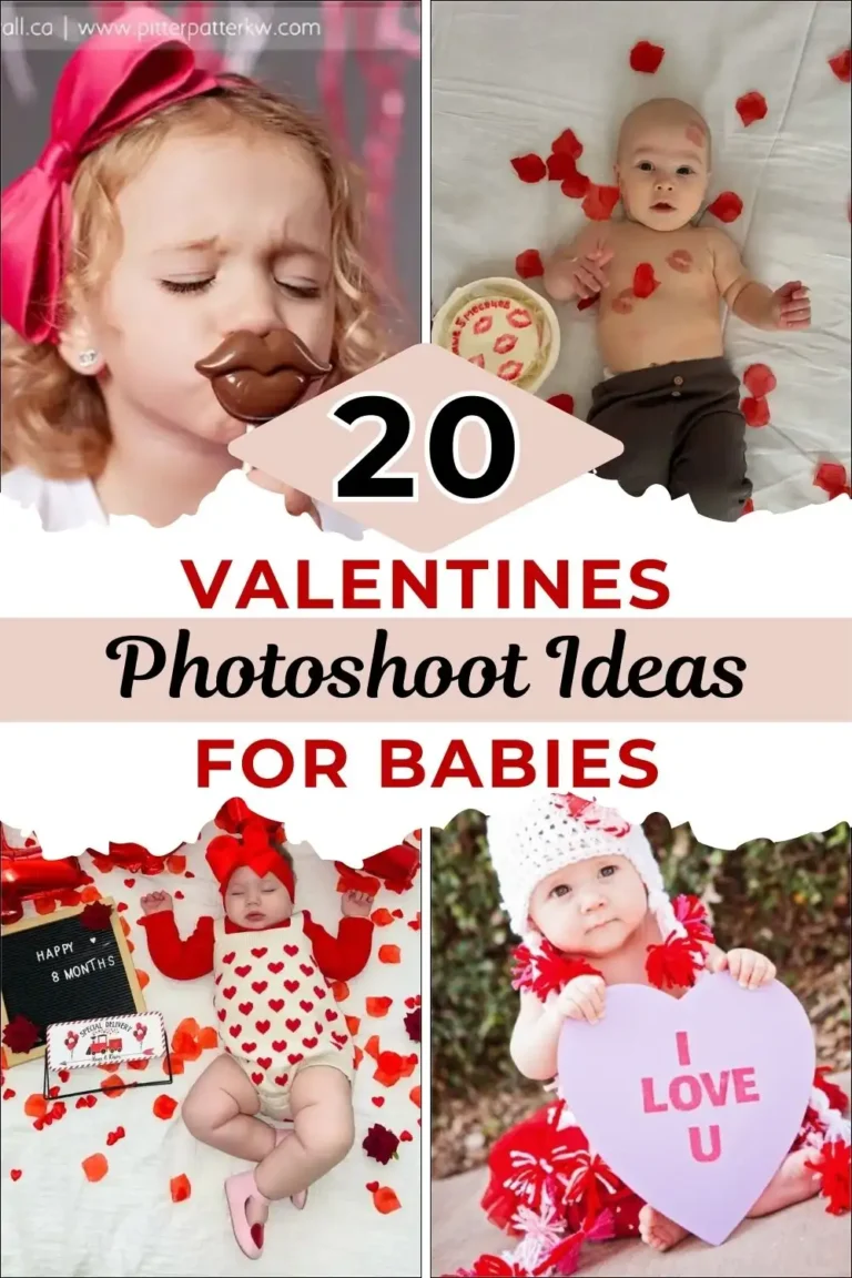 20 Valentine’s Photoshoot Ideas for Kids